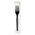 Polystyrene Fork, Medium-Weight, Black, 1000/Carton Z459