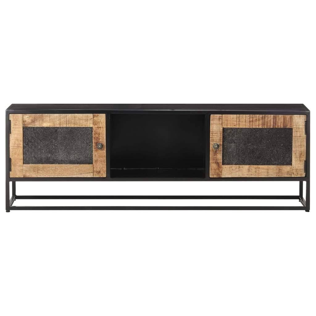 TV Cabinet Rough Mango Wood Q396572