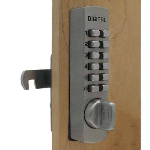 Mechanical Keyless Cabinet Cam Lock - Antique Brass V189