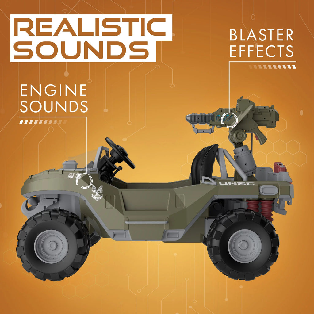 24 Volt Ride On with Laser Tag Blaster and Vest F710418