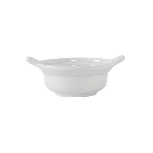 8 oz Porcelain White Casserole Q8545
