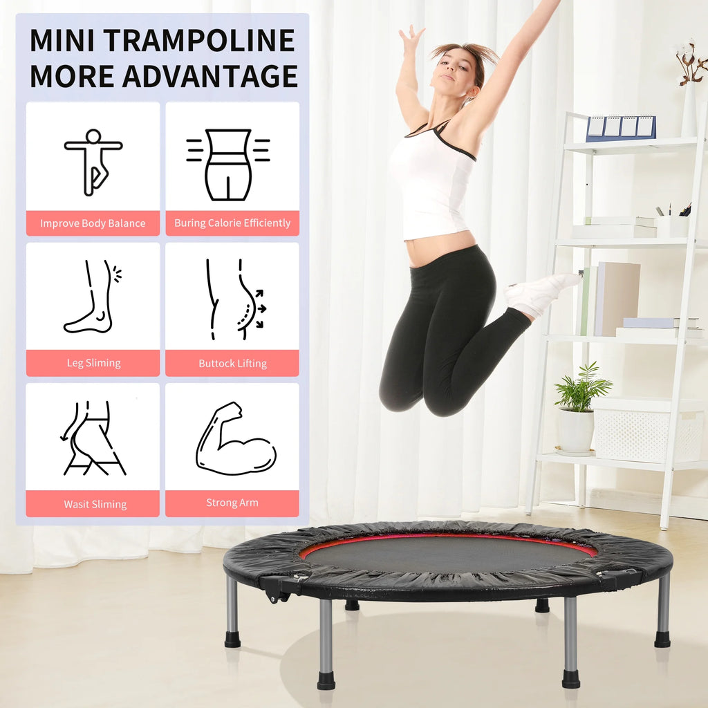 40 Mini Trampoline with Adjustable Foam Handle D40389