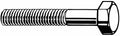Hex Head Cap Screw, 4 1/2 in Fastener Length, Grade 8 Steel, Pk 75 S490