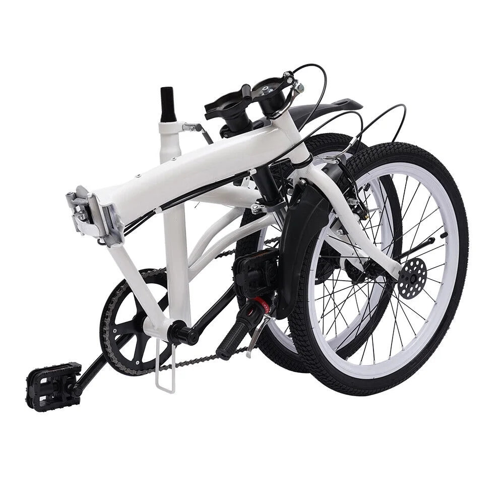 20-inch Folding Bike 7 Speed Double V Brake Carbon Steel O506