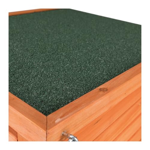 Small Animal House with Hinged Roof & Raised Floor L78007