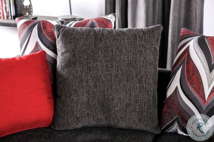 Gray Loveseat B2585