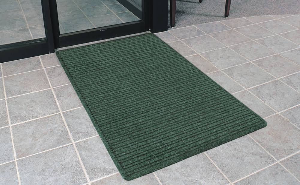 Red Black Carpeted Entrance Mat 3Ft x 5Ft Z11193