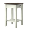 Two-Tone Side Table with USB Charging V558343