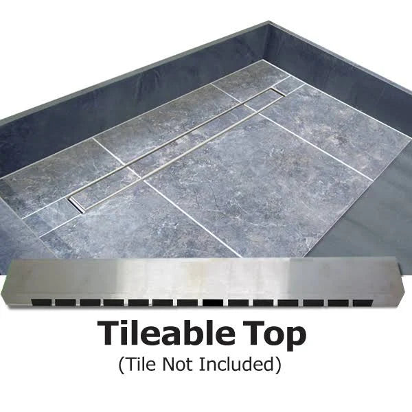 48x22 x 34x22 Double Threshold Shower Base with Drain T561