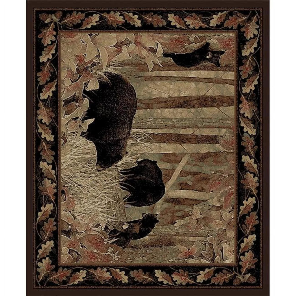 Multi Color 8X10 Area Rug Z689