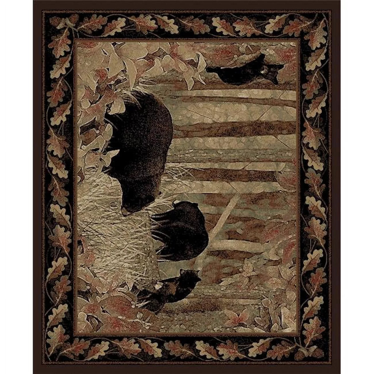 Multi Color 8X10 Area Rug Z689