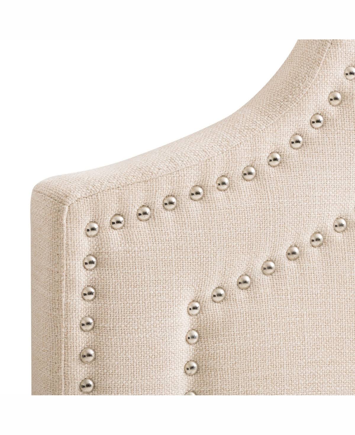 Cream Button Tufted Headboard G325