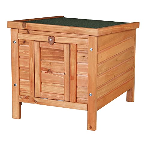 Small Animal House with Hinged Roof & Raised Floor L78007