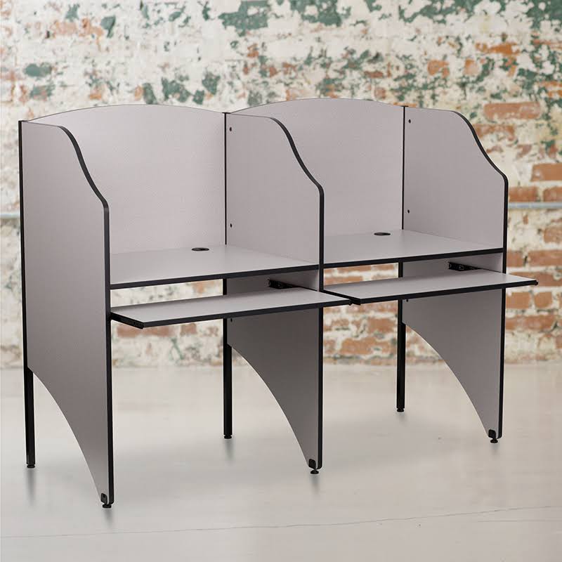 Oak Add-On Study Carrel M96554