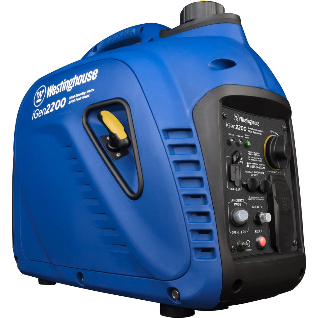 2200 Peak Watt Portable Gas Inverter Generator E862