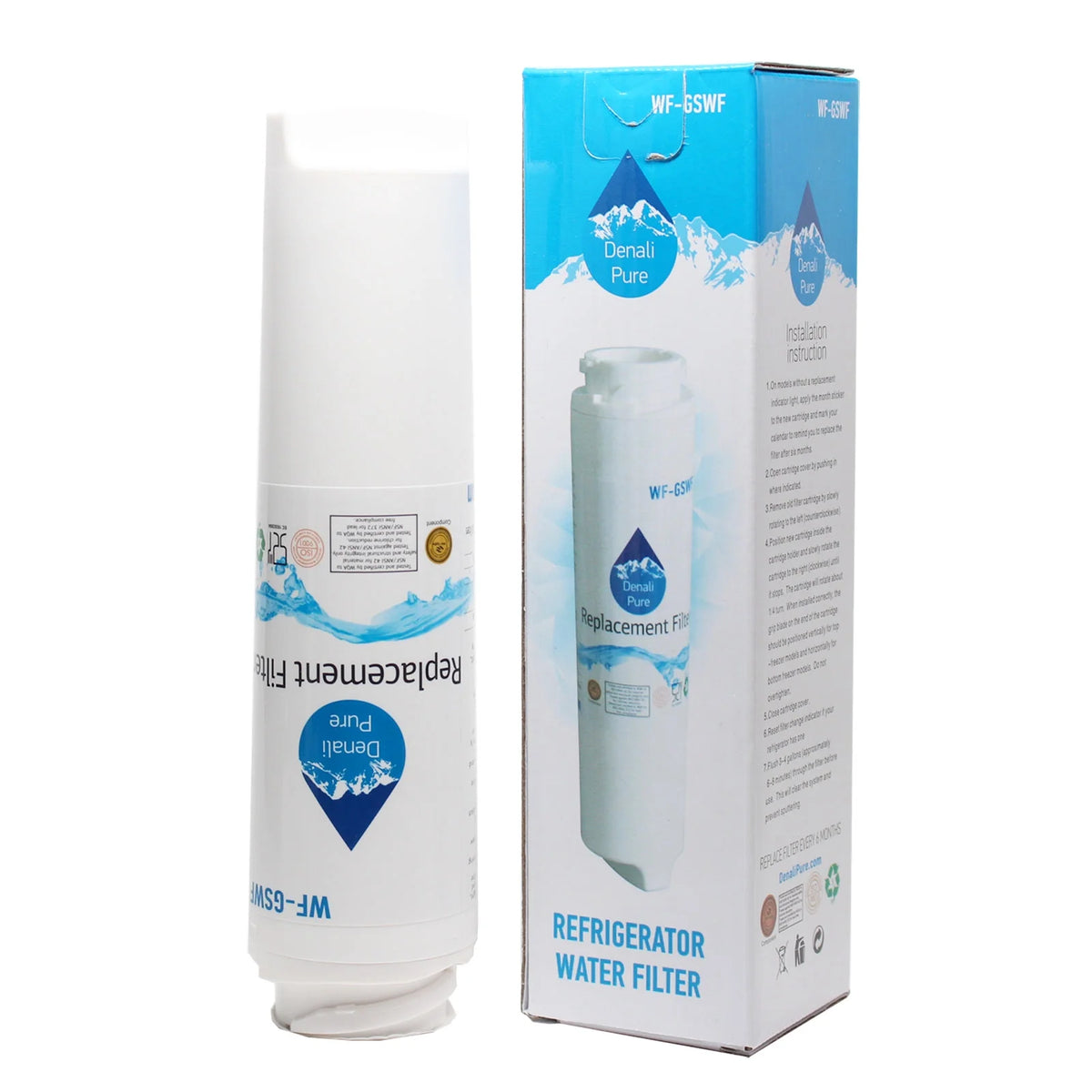 6-Pack Replacement Water Filter Cartridge P8214