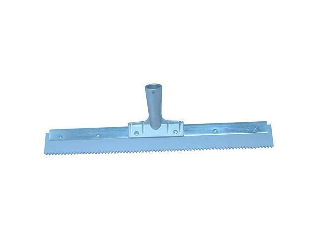 18x22 Gray EPDM Rubber Serrated Squeegee X651