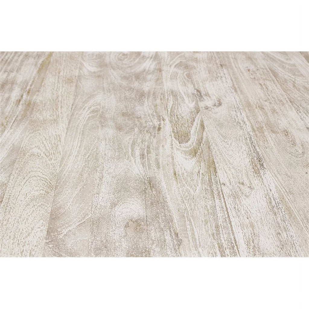 58" Round Solid Mango Wood Dining Table W7461