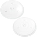 2-Pack Replacement Microwave Glass Turntable Tray 10 1/2" (270mm) D688