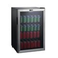 4.5 Cu ft 152 Can Stainless Steel Beverage Center Mini Fridge H13760