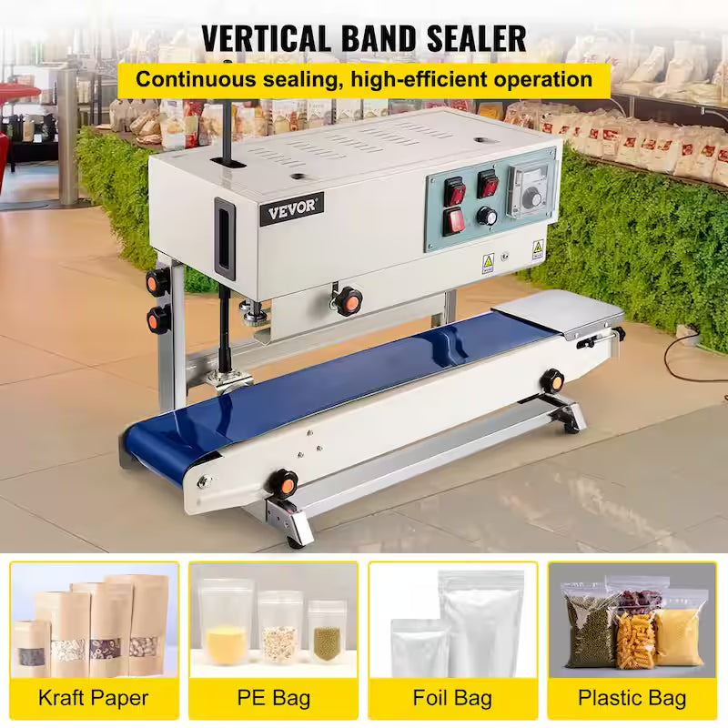 Continuous Band Sealer Vertical Sealing Machine H5217