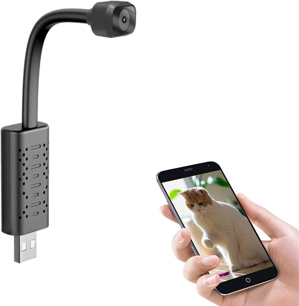 Indoor Security Camera WiFi, HD 1080P IP Camera with Motion Detection, Night Vision, Cloud Storage B9401