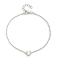 10k Two-tone Gold Heart Infinity Diamond Necklace w/ Chain K95351