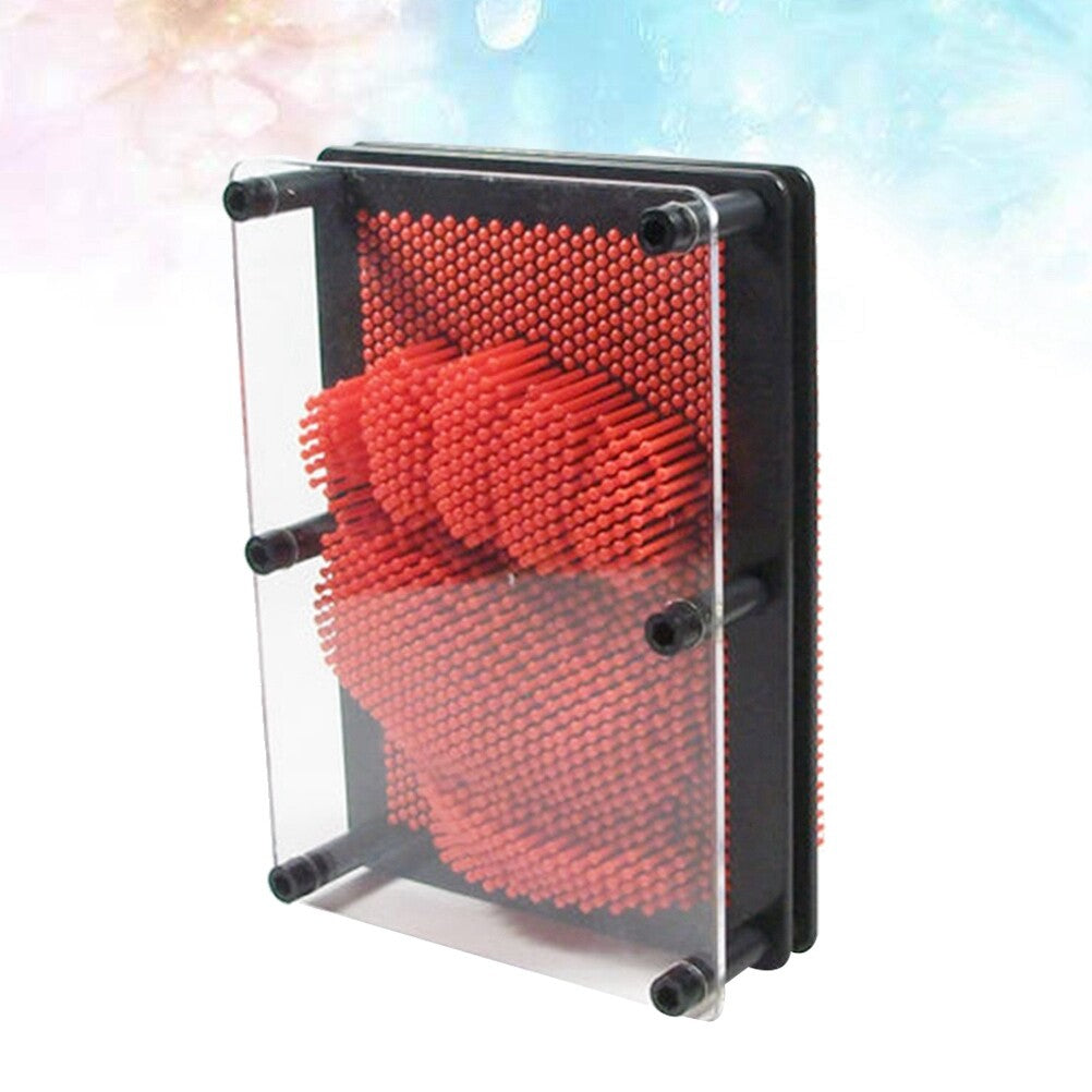 Red Large 3-Dimensional Pin Art Board C2802