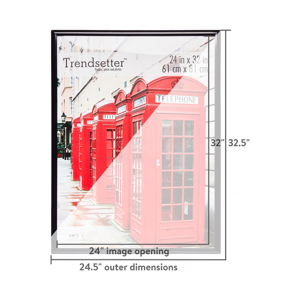 24x32 Black Poster Picture Frame K776