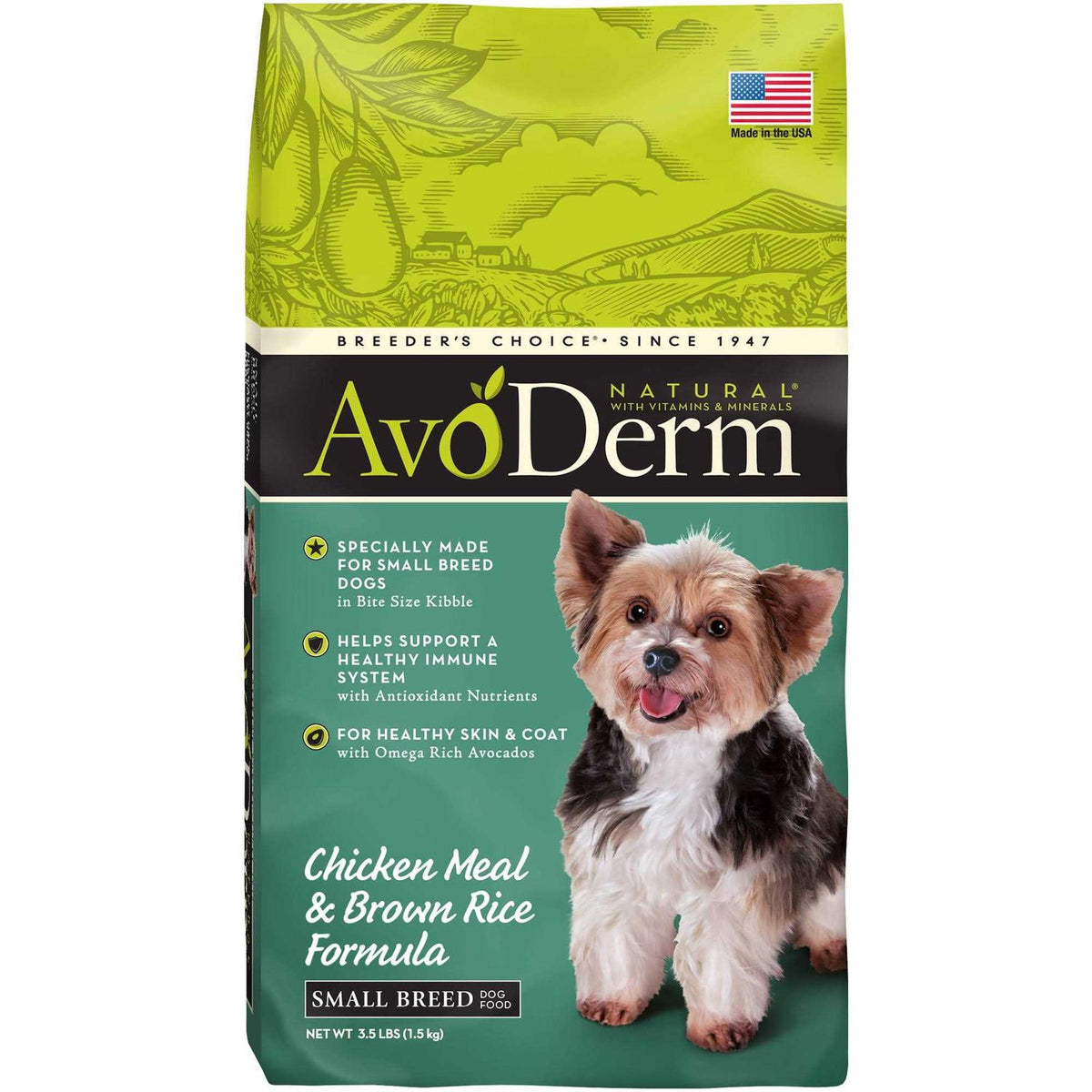 Chicken Meal & Brown Rice Small Breed Adult Dog Food C347
