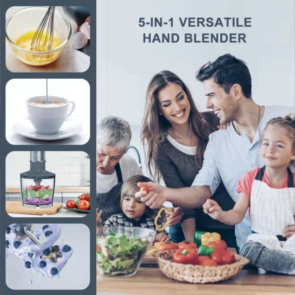 Handheld Electric Food Blender with Container Z9241