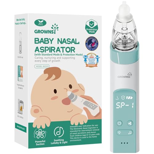 Baby Nasal Aspirator with 3 Soft Silicone Tips Y36891