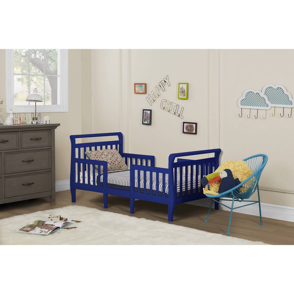 Royal Blue 3-in-1 Convertible Toddler Bed Y797
