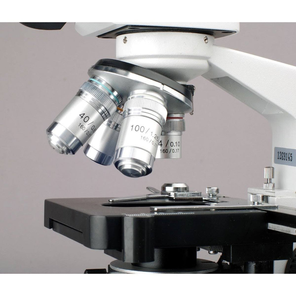 40X-2000X LED Monocular Compound Microscope with Mechanical Stage and Digital Camera J796448