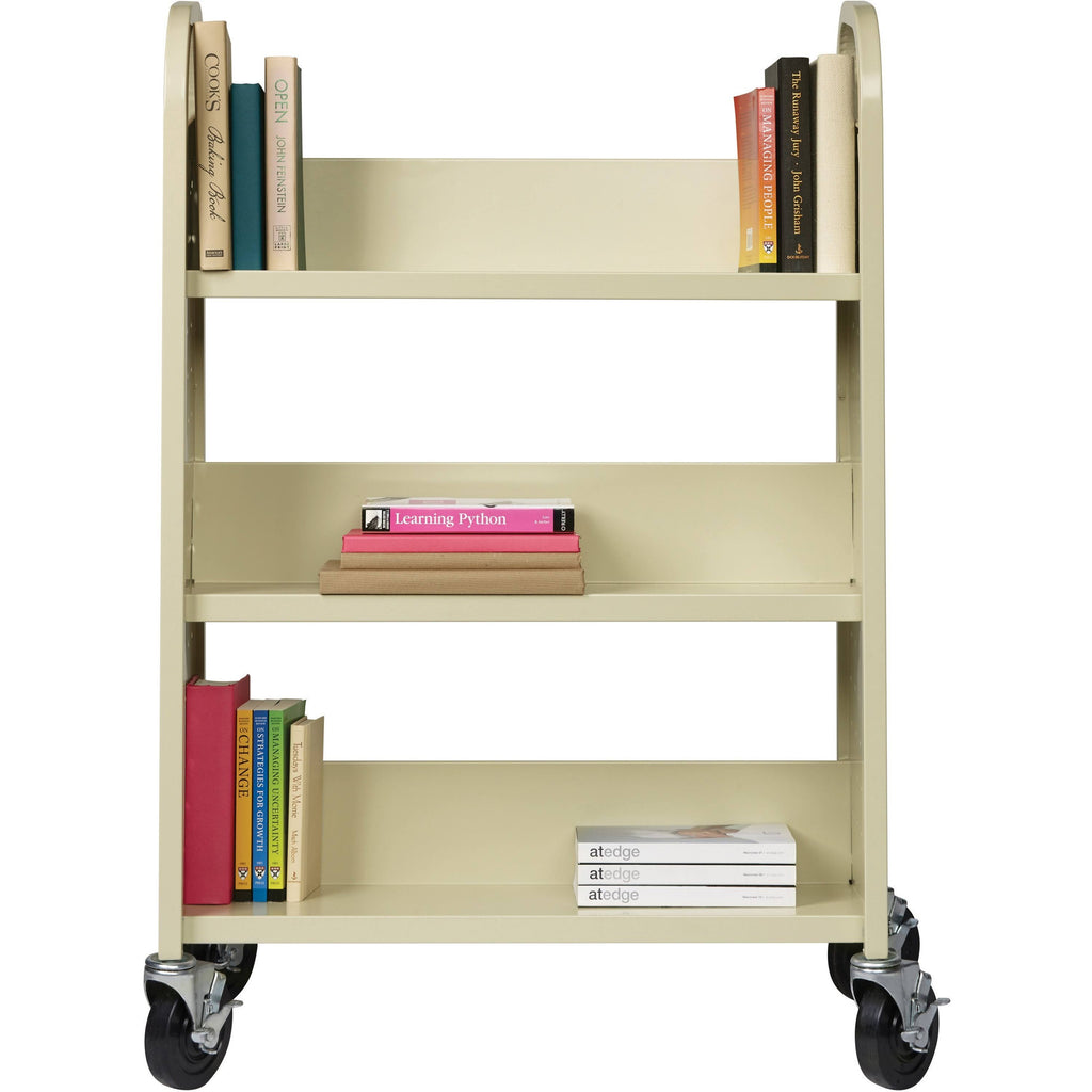 Single Sided Book Cart L4068