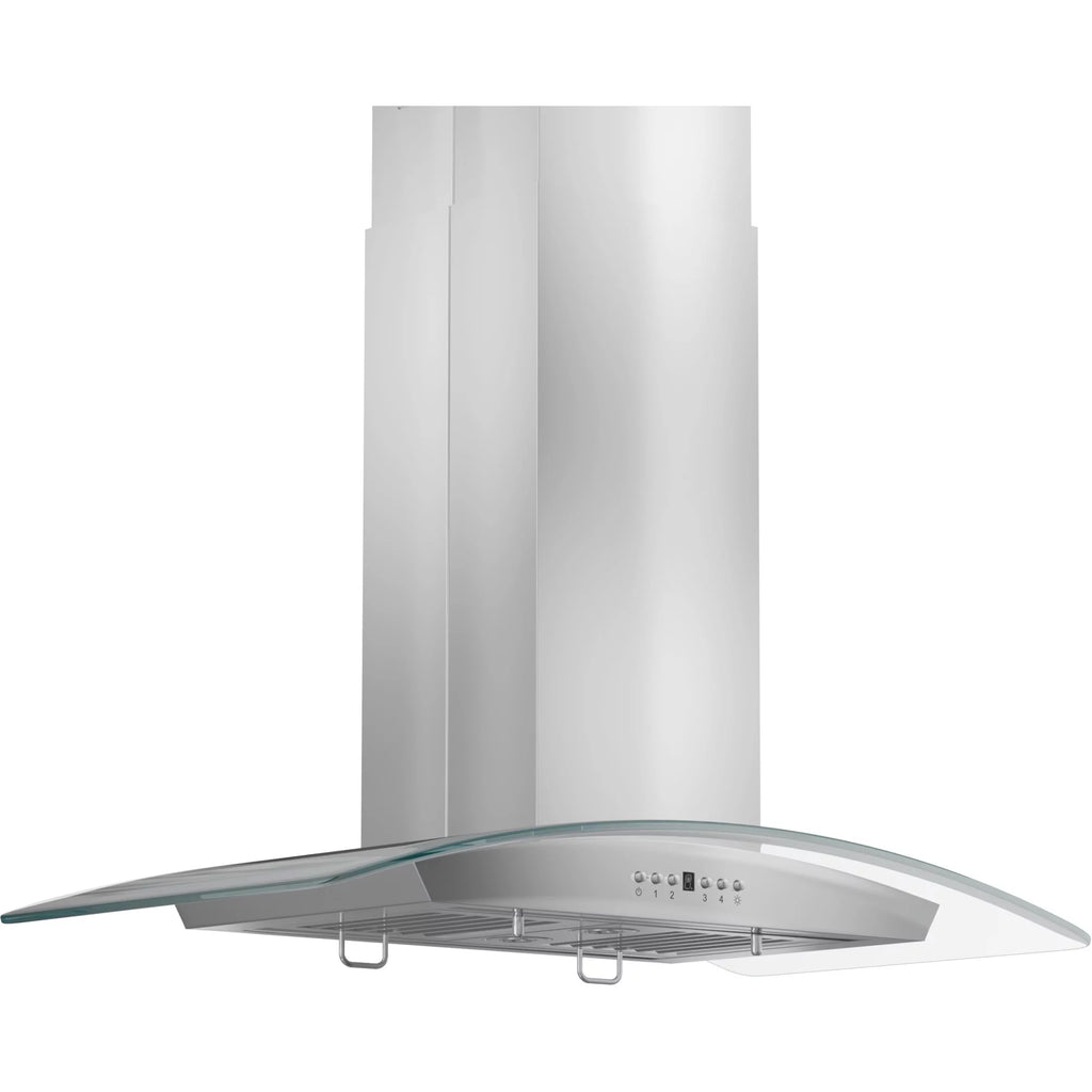 36 in. Island Mount Stainless Steel & Glass Range Hood Z90556