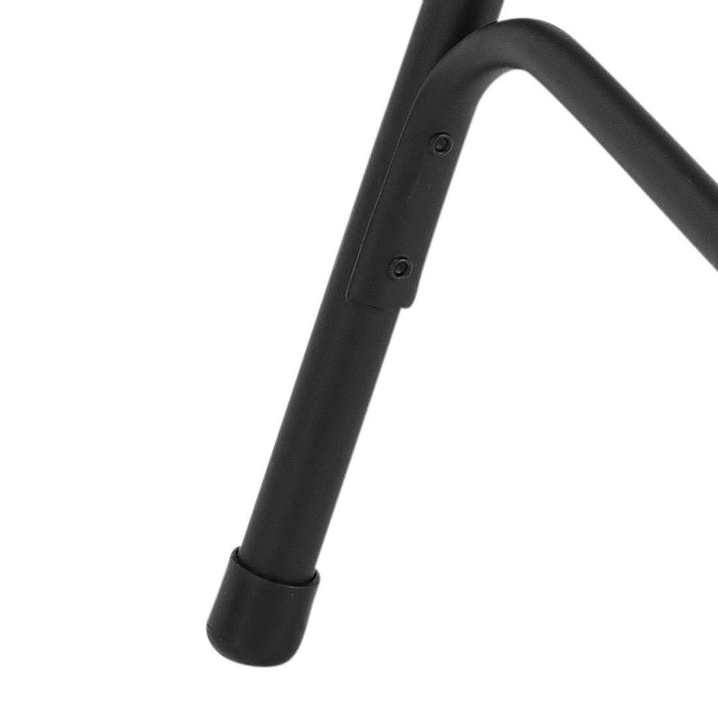Black Vinyl Padded Folding Chairs Set of 2 S11990
