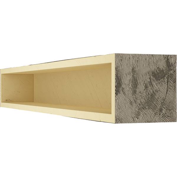Sandblasted Faux Wood Fireplace Mantel, Burnished Honey Dew T920504