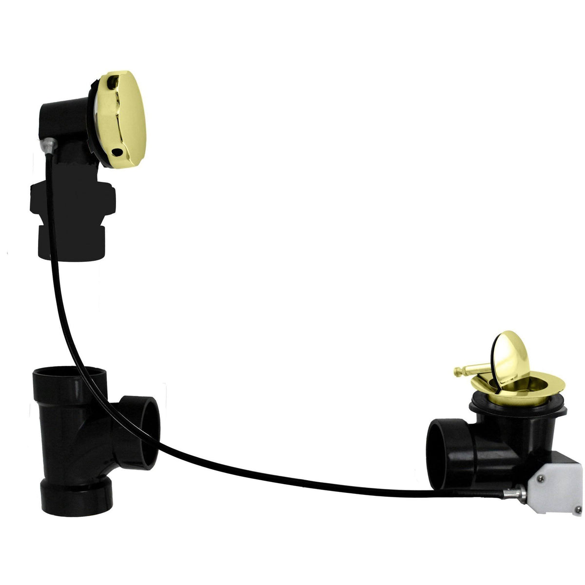 Black Cable Drive Bath Waste F93678