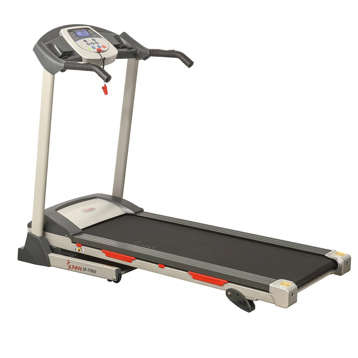 Foldable Electric Treadmill with Manual Incline H659