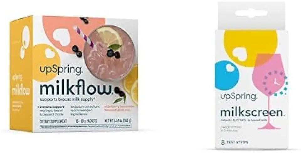 Breastfeeding Supplement Drink Mix 16 Pack with 8 Test Strips Q43029