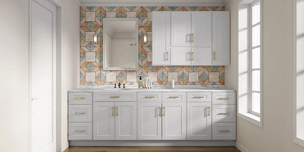 Wall-Mounted Cabinets with Soft-Close Doors W86683