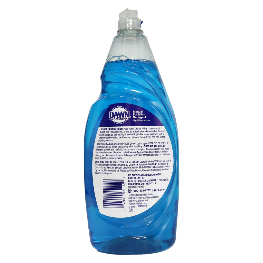Manual Pot and Pan Dish Detergent, 38 Oz X9353