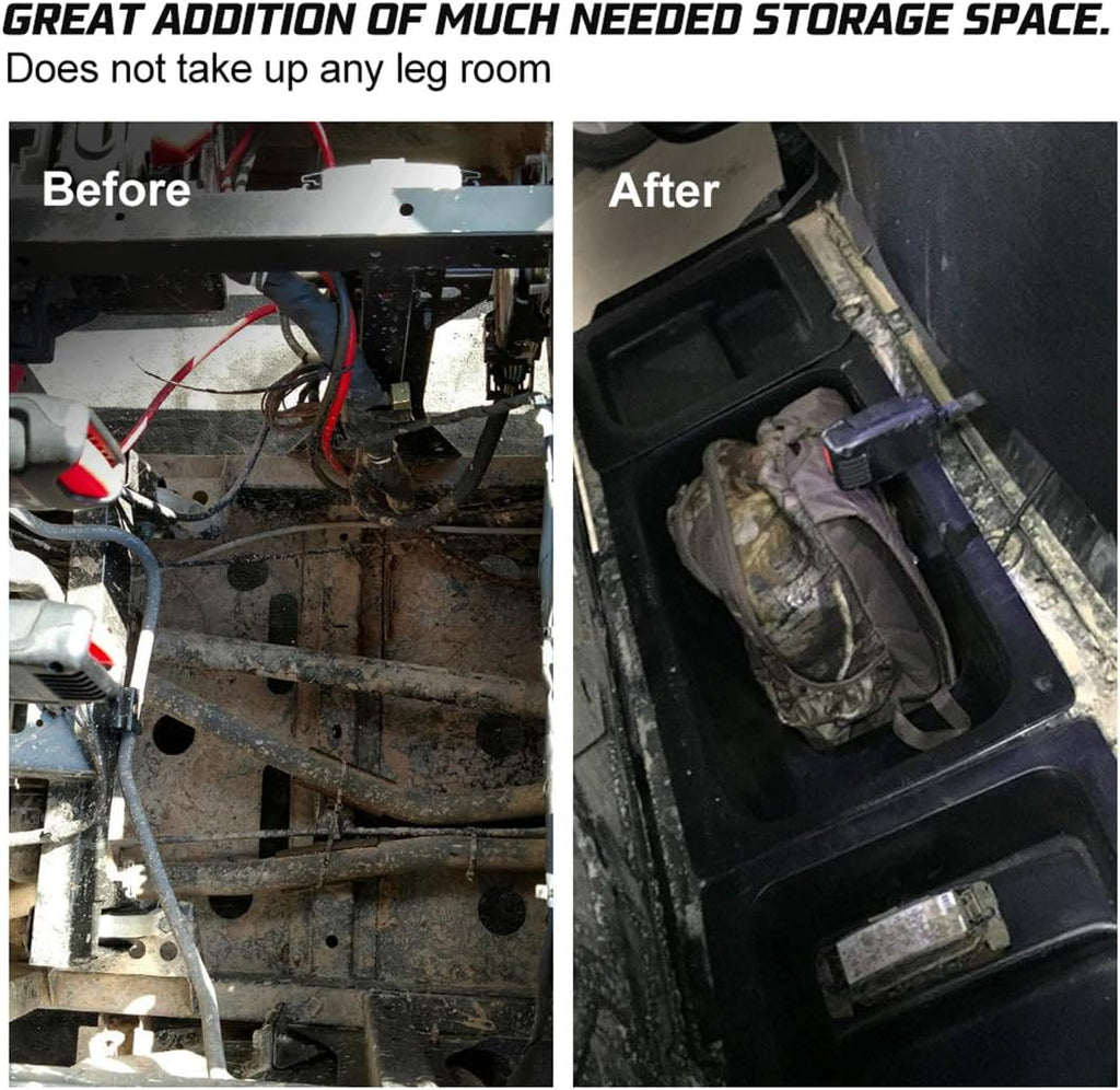 Under Seat Storage Box Bin Set for Polaris Ranger 500/570 Mid-Size R605