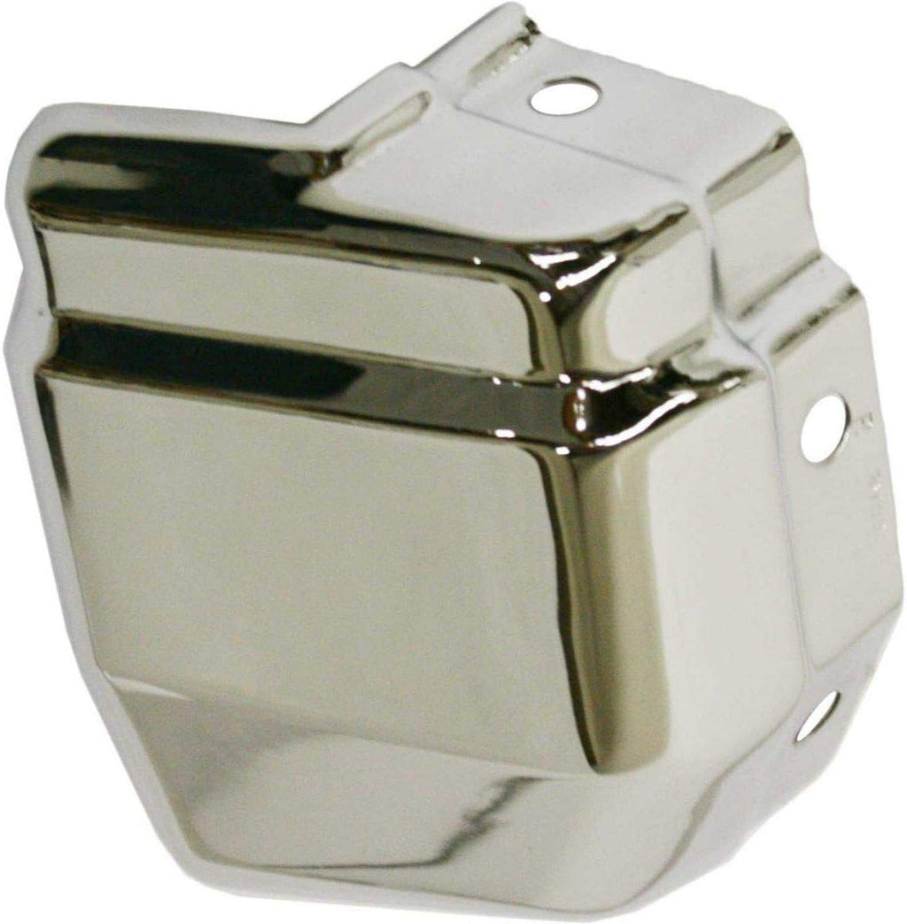 Steel Chrome Bumper End Pack of 2 U523155