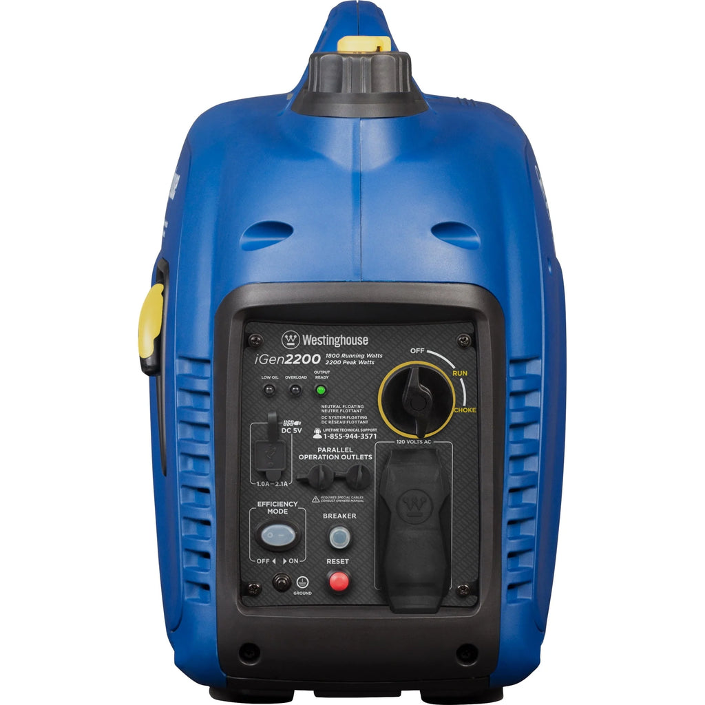 2200 Peak Watt Portable Gas Inverter Generator E862