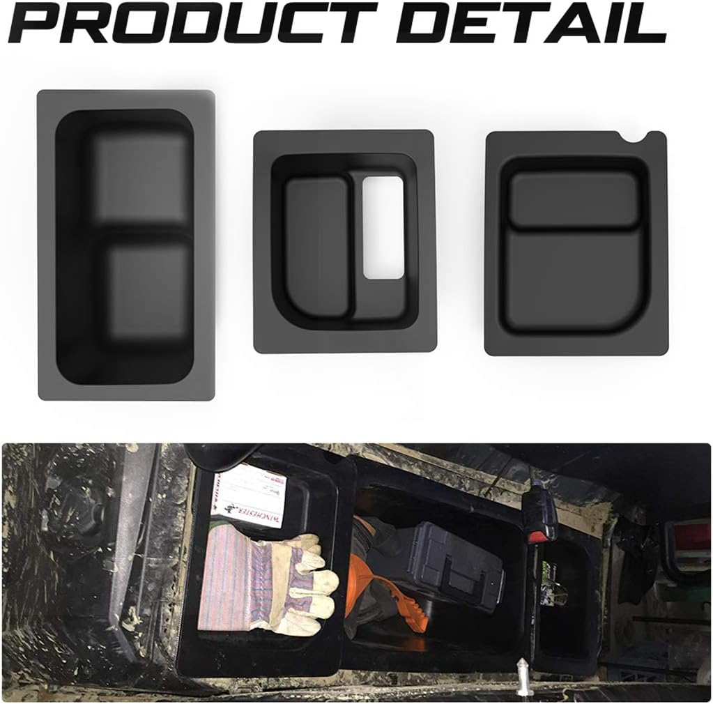 Under Seat Storage Box Bin Set for Polaris Ranger 500/570 Mid-Size R605