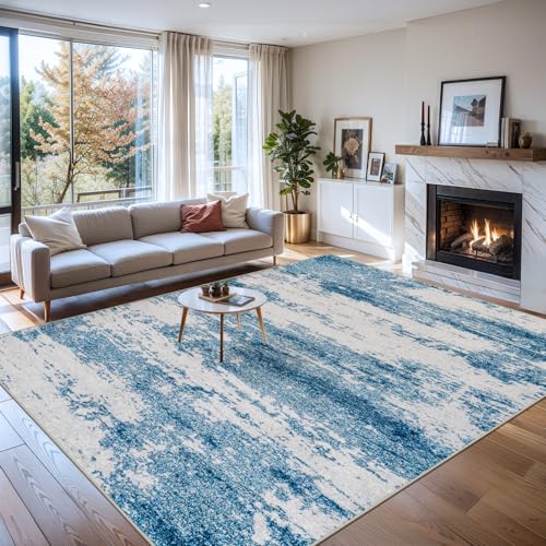 8x10 Washable Non-Slip Area Rug O316