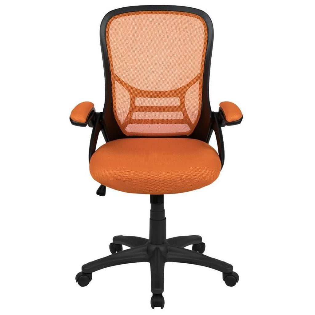 Orange Ergonomic Mesh Office Swivel Chair A8263