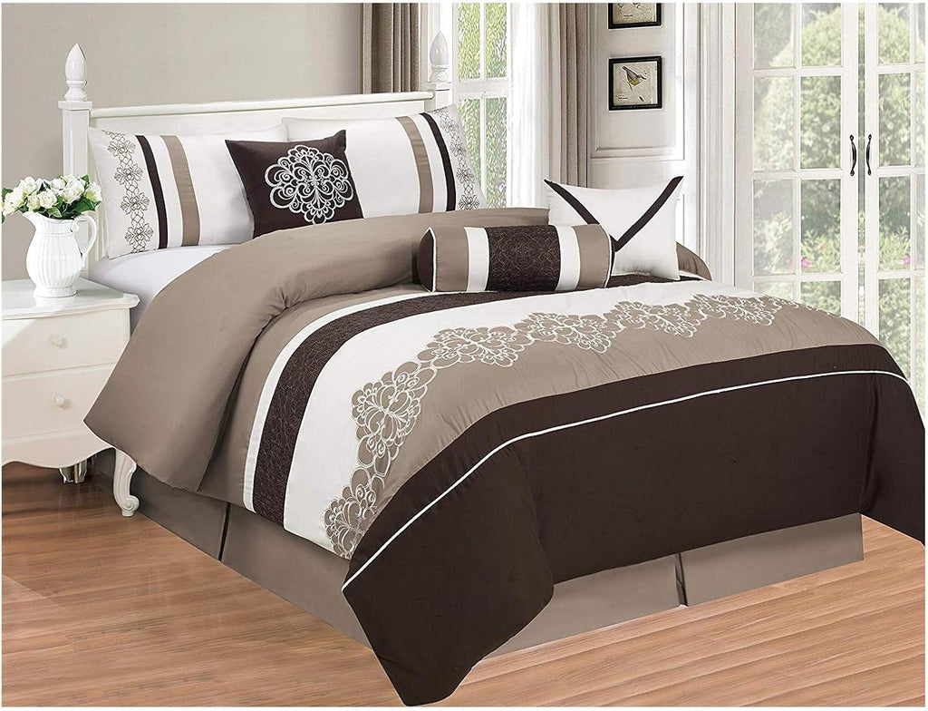 4 Piece Curtain Set with Attached Sheer Backing G12534